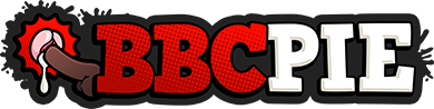 Bbc pie logo on a black background.